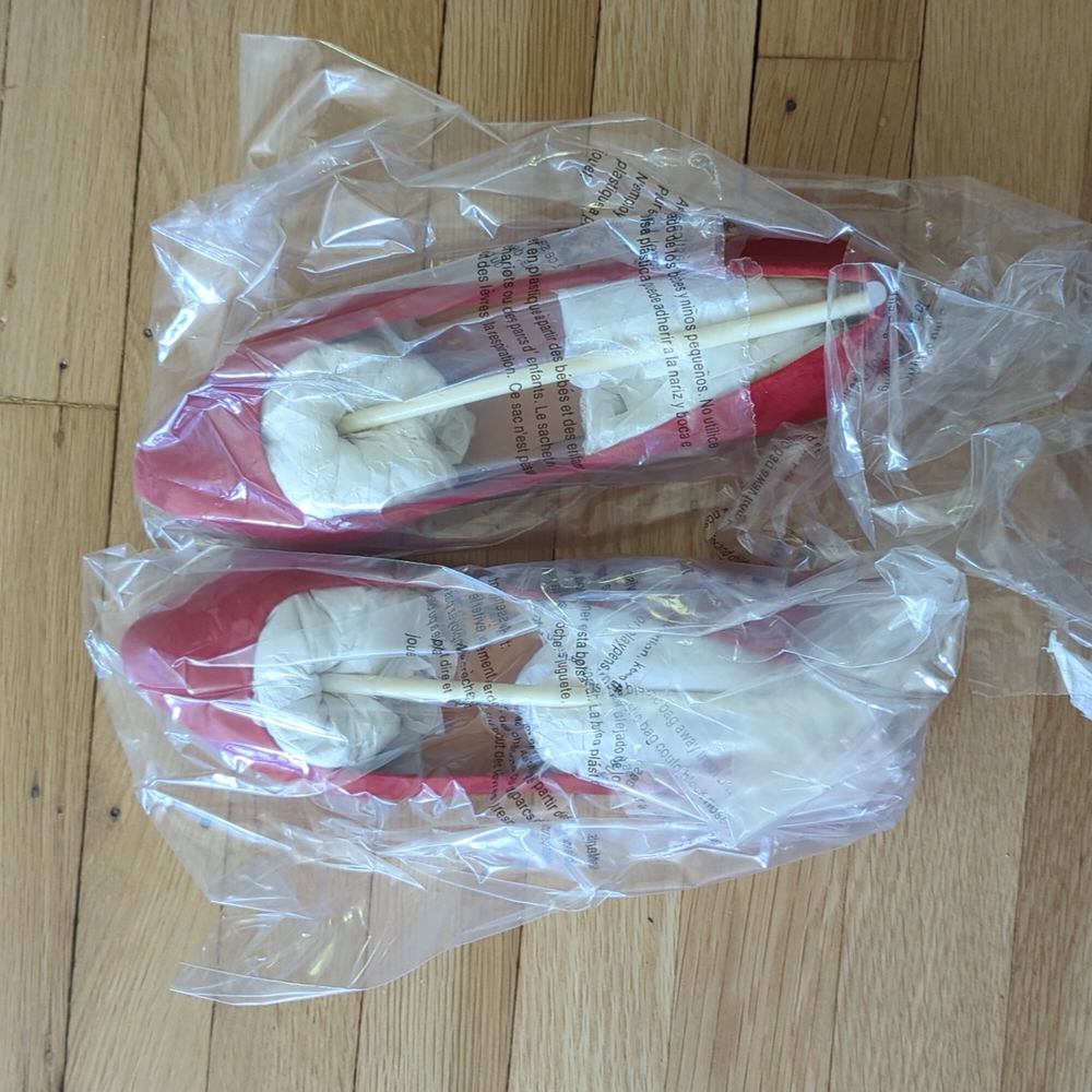 Madewell Sidewalk Skimmers sz 6 NIB Bandana Red